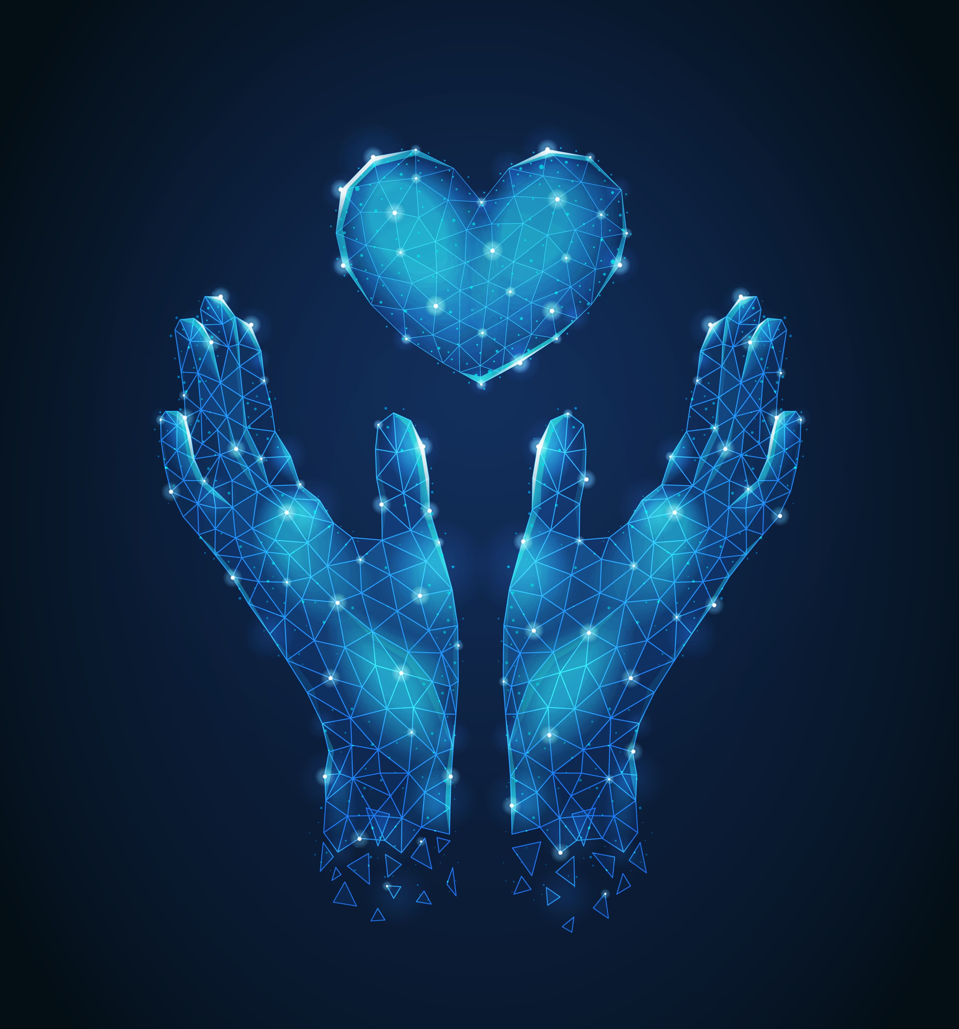 Healthcare professional representing AI-powered medical assistance